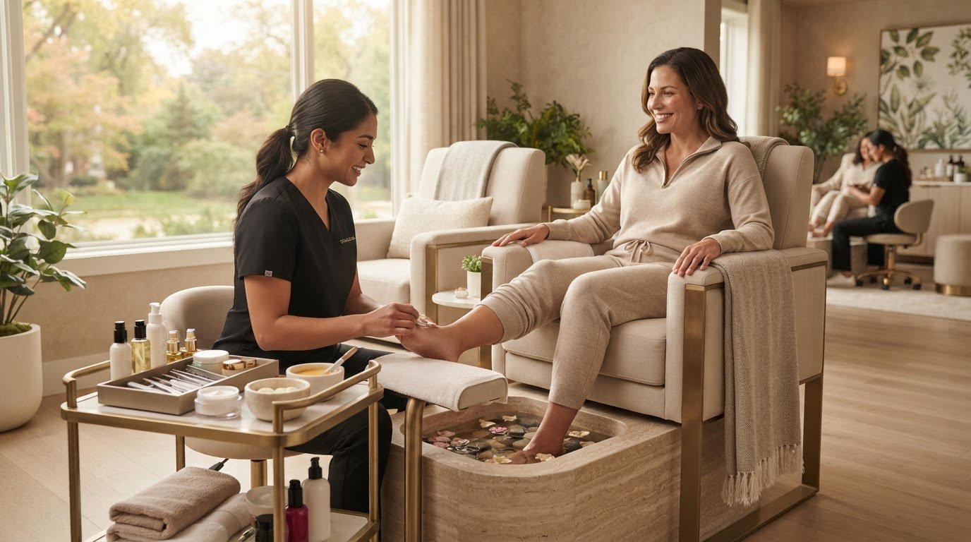 Luxury Pedicure Experience in Glen Ellyn: How to Choose the Right Treatment